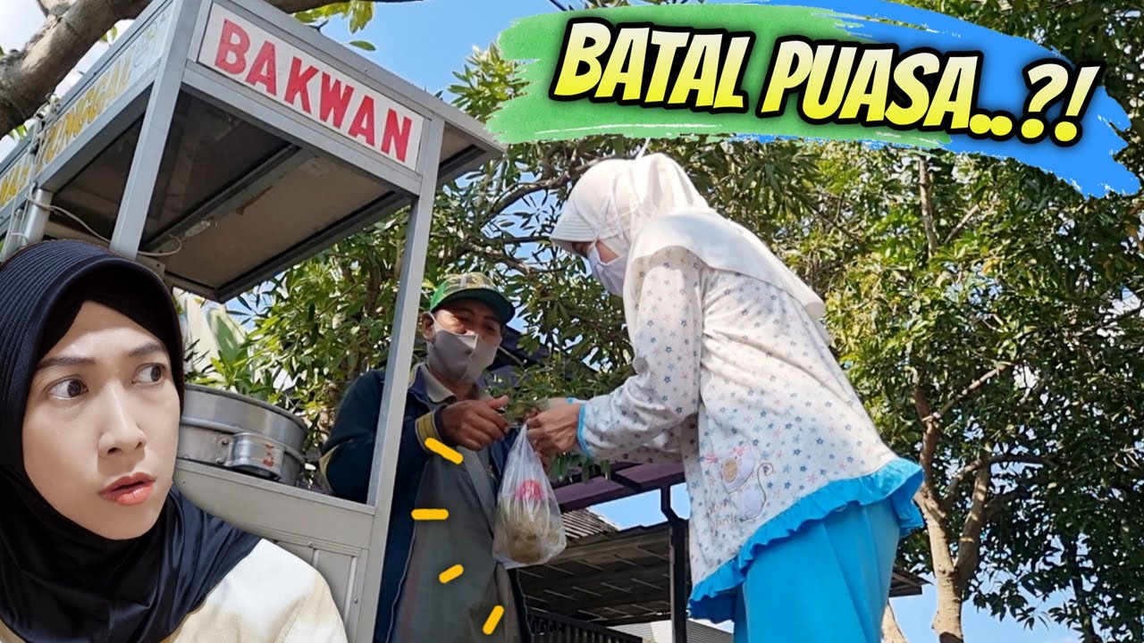 Diam-Diam Beli Jajanan - Mau Batal Puasa Ya??? 😄 Asti Kunyit - Bunda Aqilla Eps 136