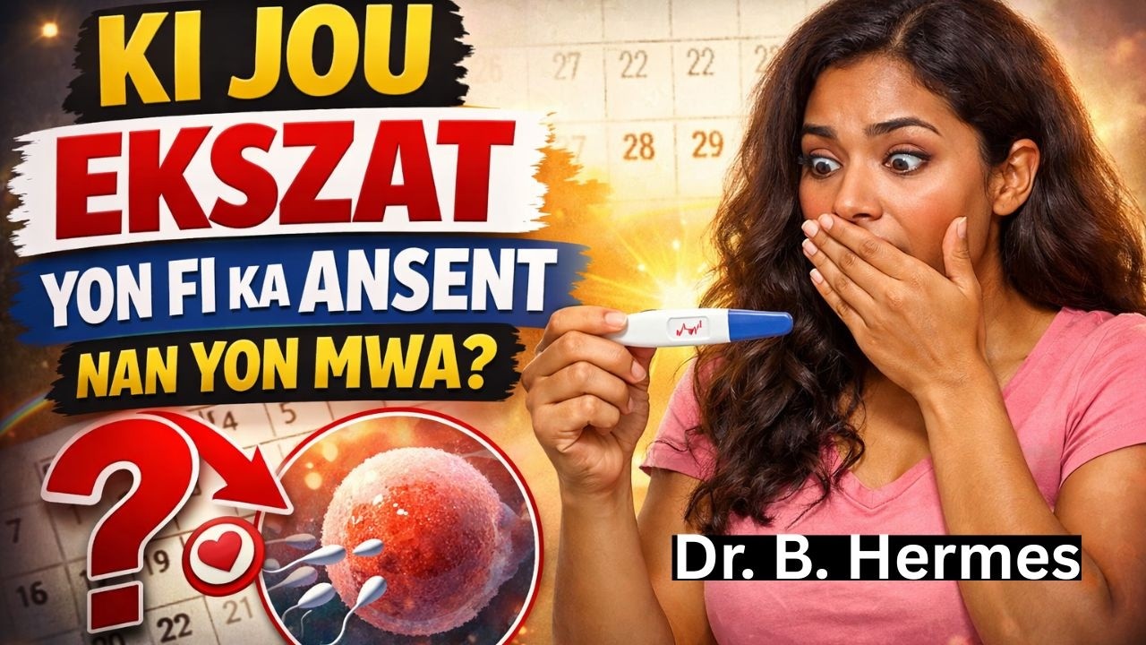 Ki jou ekzat yon fi ka ansent nan yon mwa?| Période de fertilité. |Konsèy Dr Hermes.