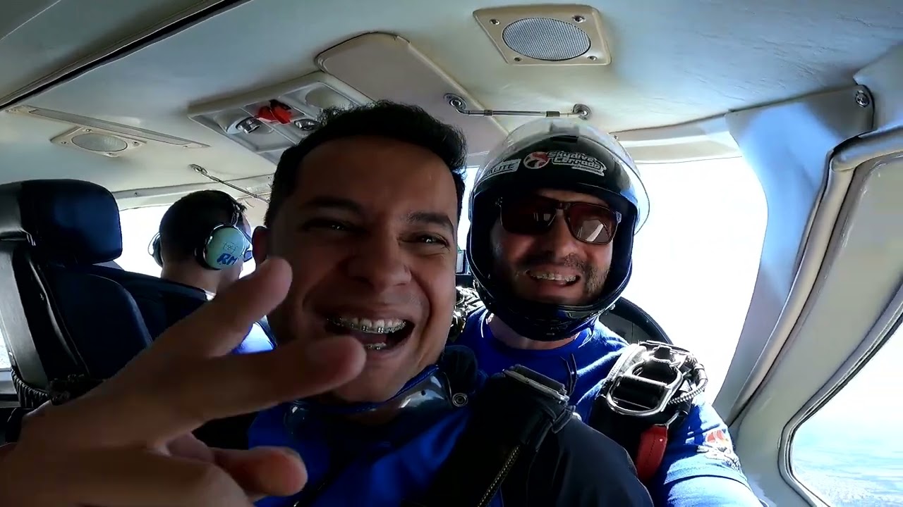 Salto Paraquedas - Skydive Cerrado Anápolis Guilherme Motta Campos