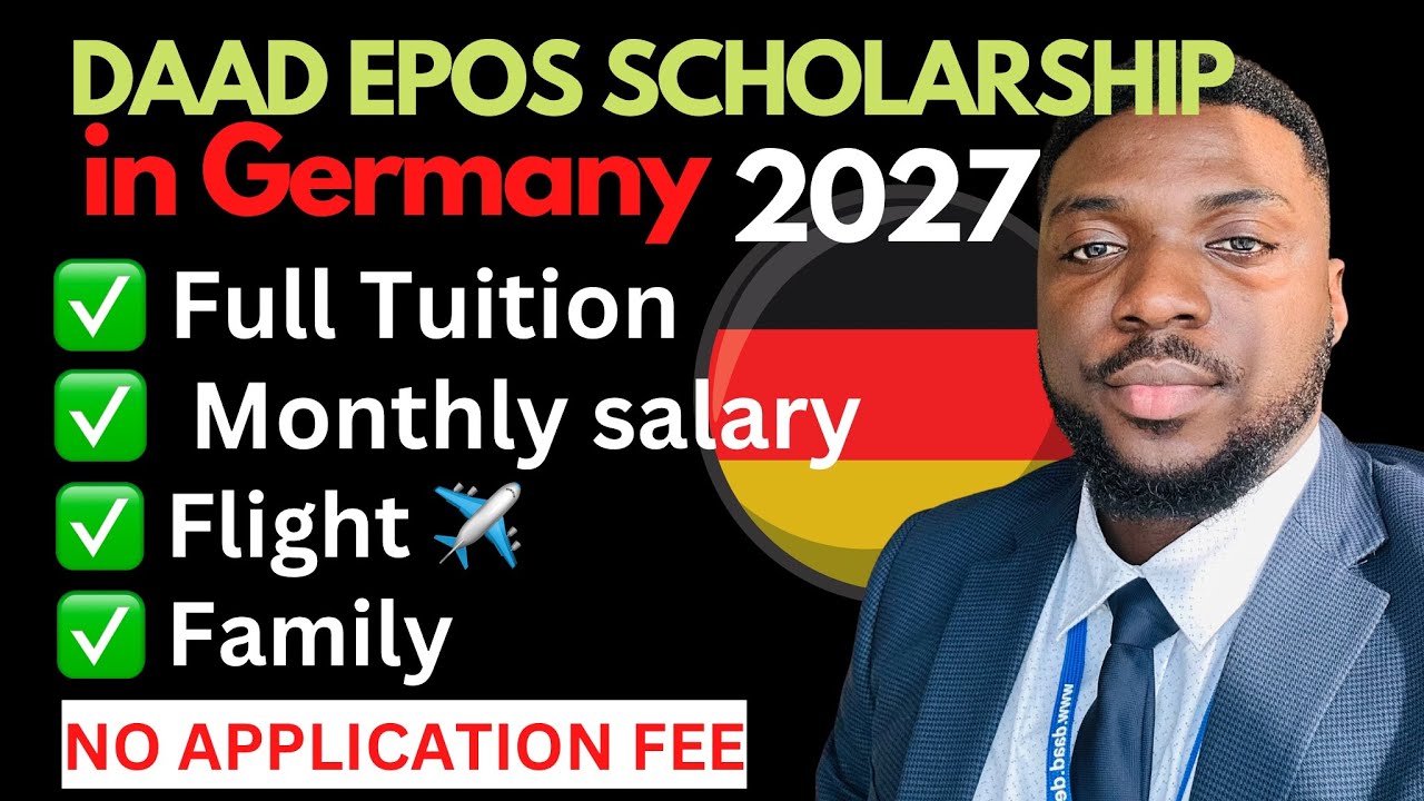 Fully Funded DAAD EPOS Scholarship for International Students in Germany
