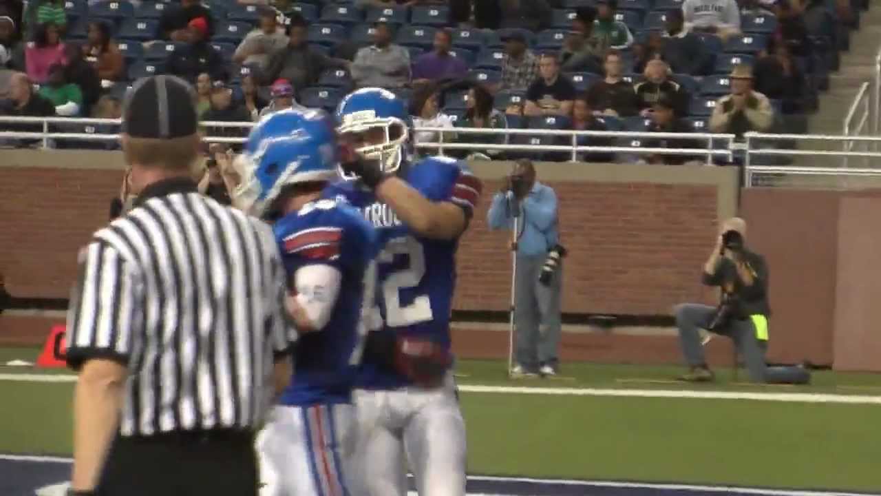 Cass Tech vs. Detroit Catholic Central - 2012 Division 1 Football State Finals Highlights