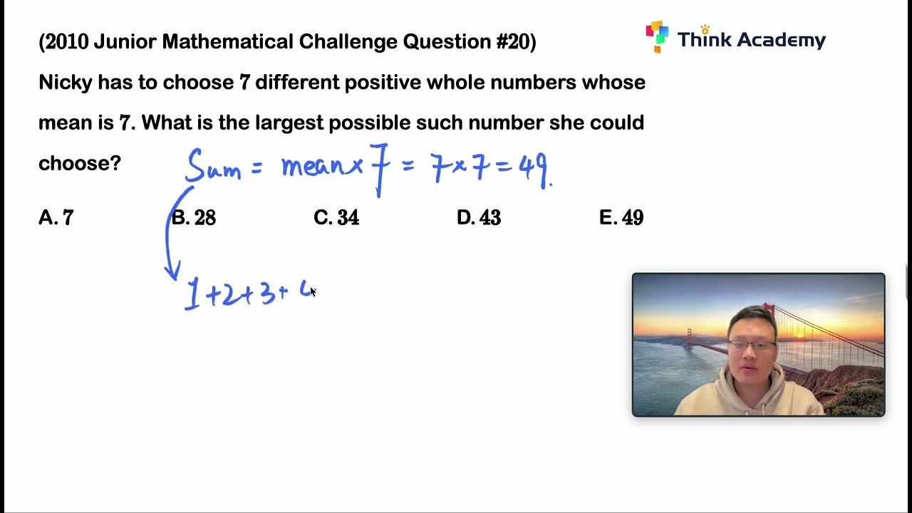 JMC 2010 Q20 Solution