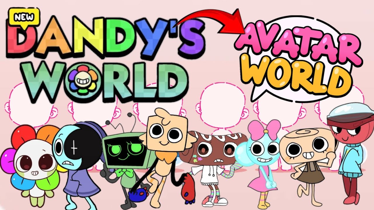 NEW ✅ HOW TO MAKE DANDY'S WORLD-INSPIRED LOOK FROM AVATAR WORLD 🎮🌍 #avatarworld