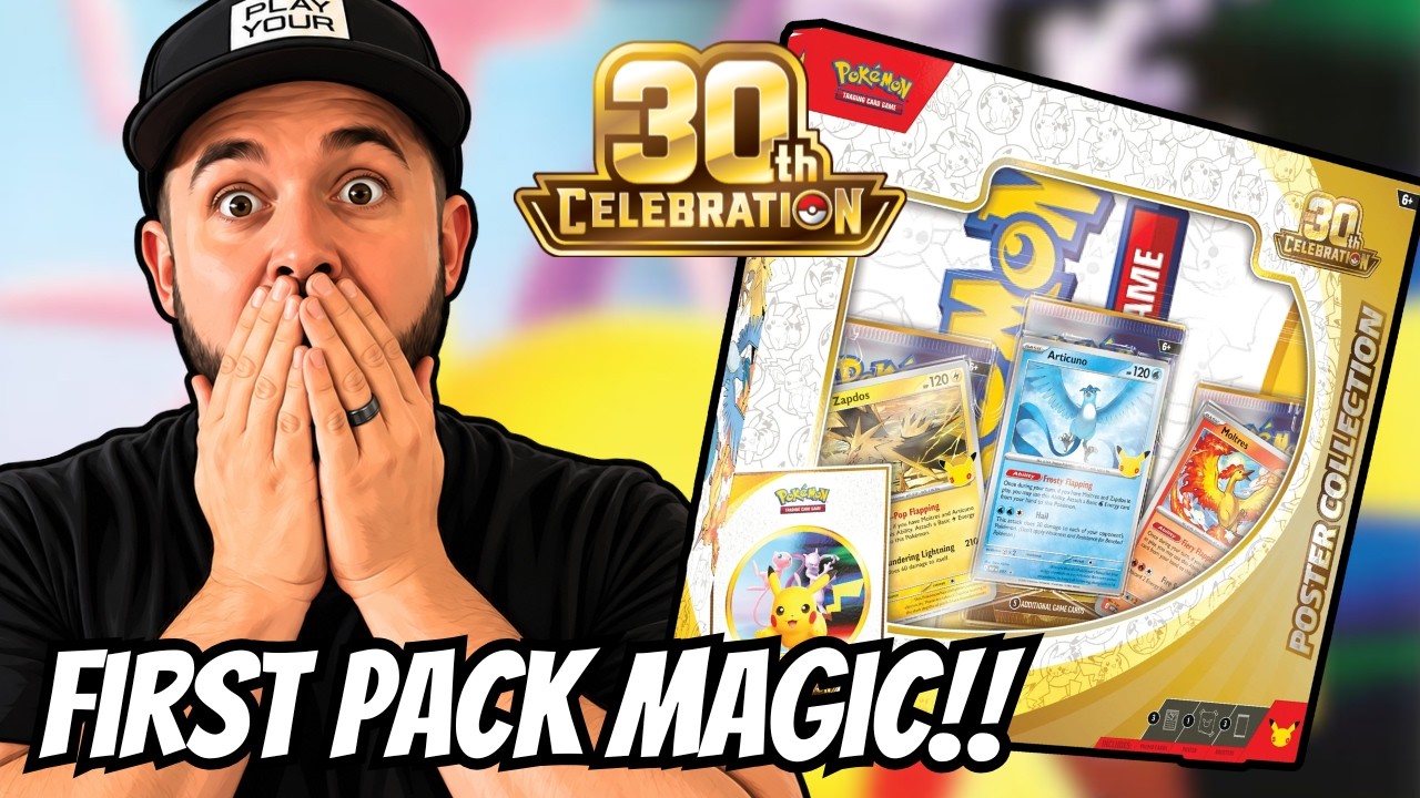 Стоят ли наборы постеров Pok&eacute;mon 30th Celebration своих денег?