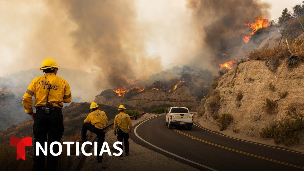 Incendios forestales de California queman miles de acres y obligan evacuaciones | Noticias Telemundo