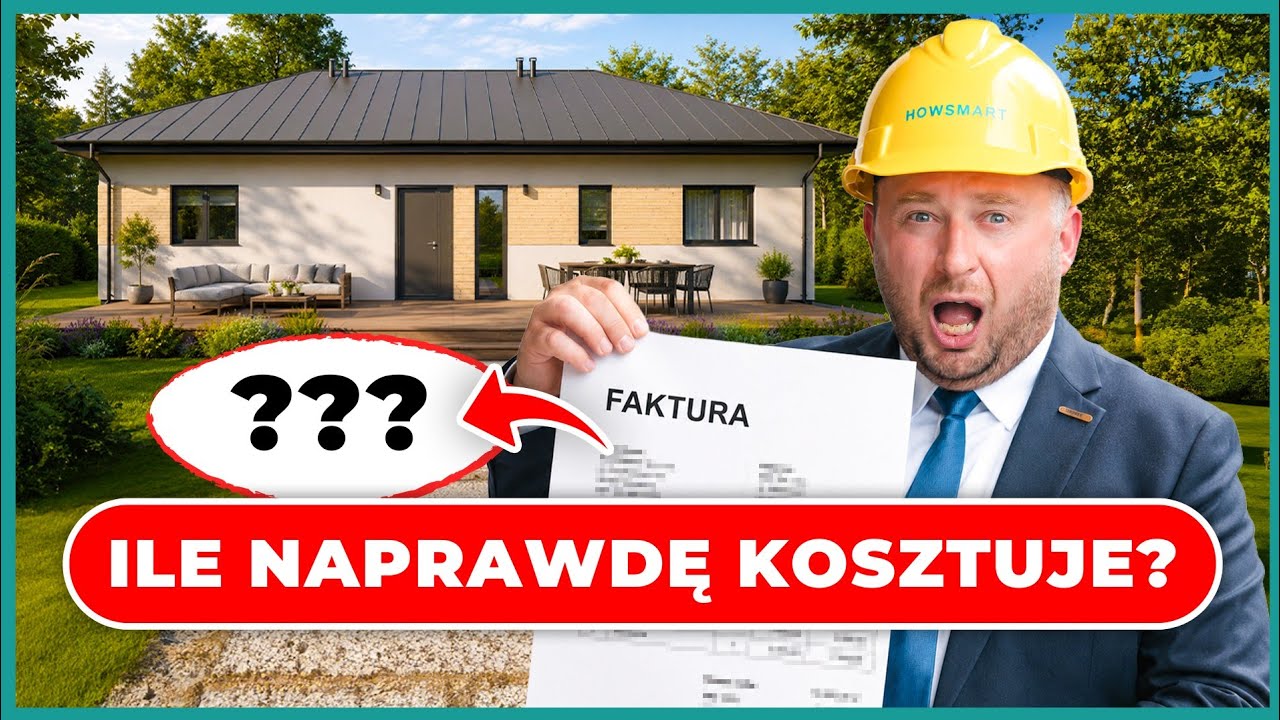 DOM PARTEROWY NA MAŁĄ DZIAŁKĘ 120 M2 UJAWNIAM PEŁNĄ CENĘ! | PRIME SMART 120  | HowSmart
