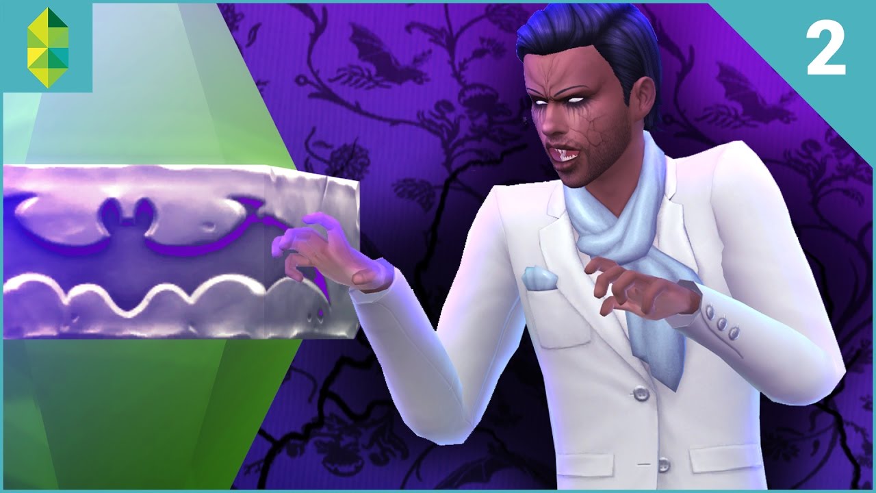 The Sims 4 Vampires - Part 2 | Learning the Vampiric Ways