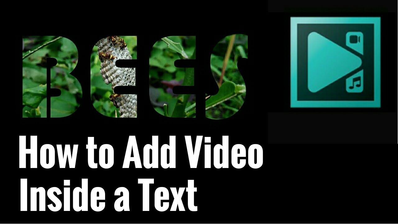 How to Add a Video Inside a Text [Text Masking] (VSDC Free Video Editor Tutorial)