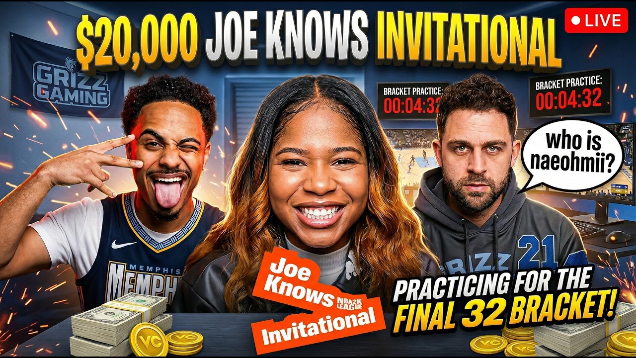 $20K Joe Knows Pro-Am Invitational - Grizz Gaming Practice (vertical)