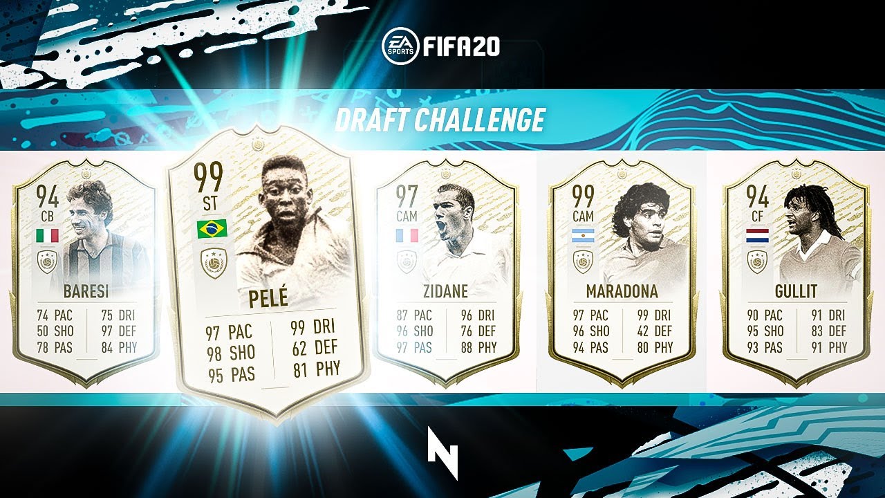 NEW ICONS IN FUT DRAFT!! - FIFA 20 Ultimate Team