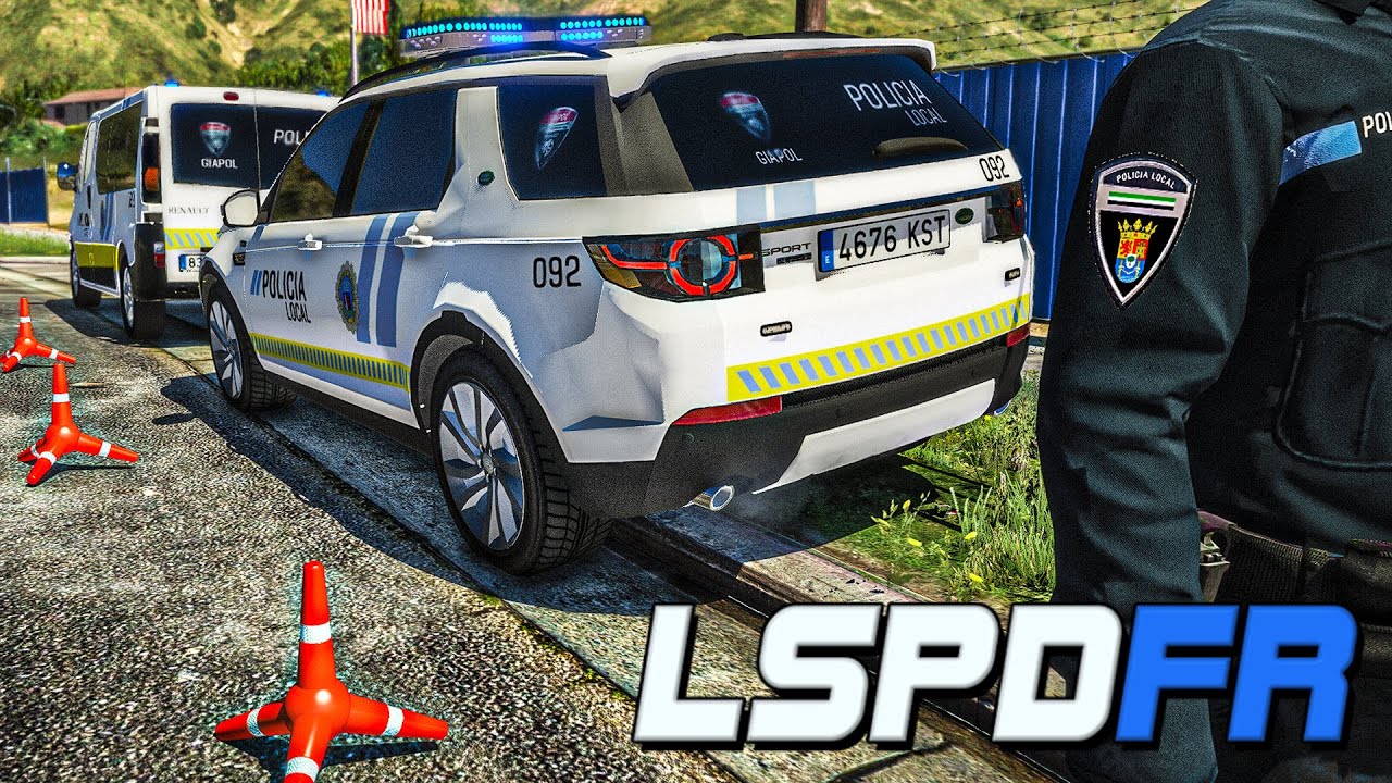 GTA 5 - LSPDFR #182 Policía Local Badajoz (GIAPOL) | CONTROL Y PERSECUCIÓN