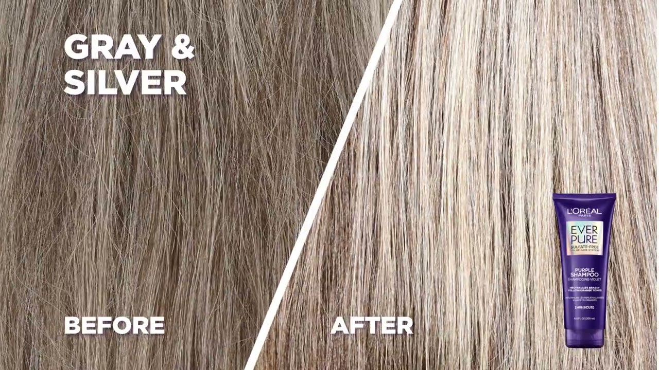 America&rsquo;s #1 Purple Shampoo: L&rsquo;Oreal Paris EverPure Purple Shampoo