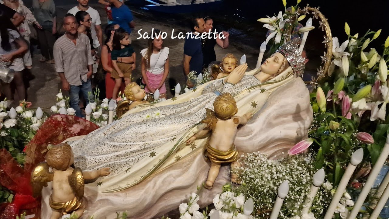 (PALERMO) - PROCESSIONE DI MARIA SS. ASSUNTA - VALDESI (4K) 15/08/2023