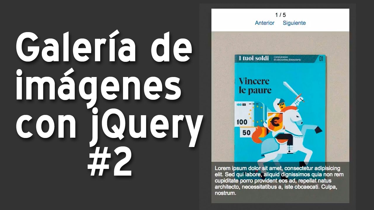 Crear una galería de imágenes con CSS y jQuery #2