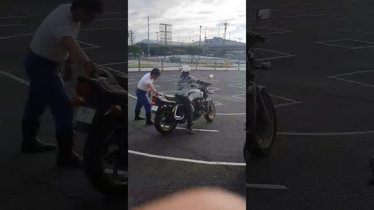 Honda Safety Driving School - Female Big Bike Course Test - February 20, 2020