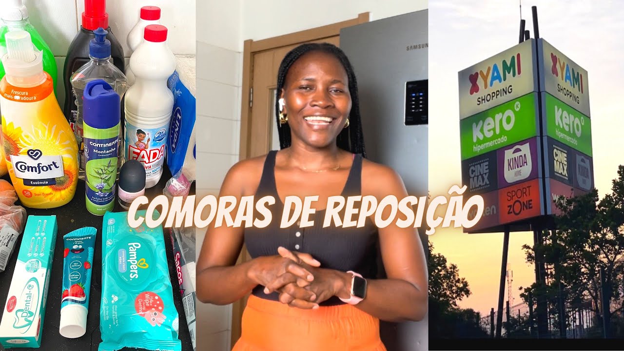 Dailyvlog: compras de reposição + tour no xyami shopping + KERO hipermercado 🛒🤑 Kilamba | #compras