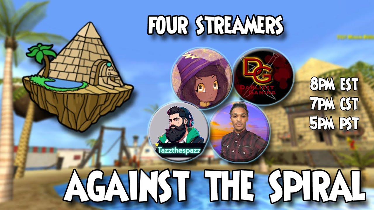 Wizard101 Live! 4 Wizards Versus the Spiral part 2!!! Dabzgaming