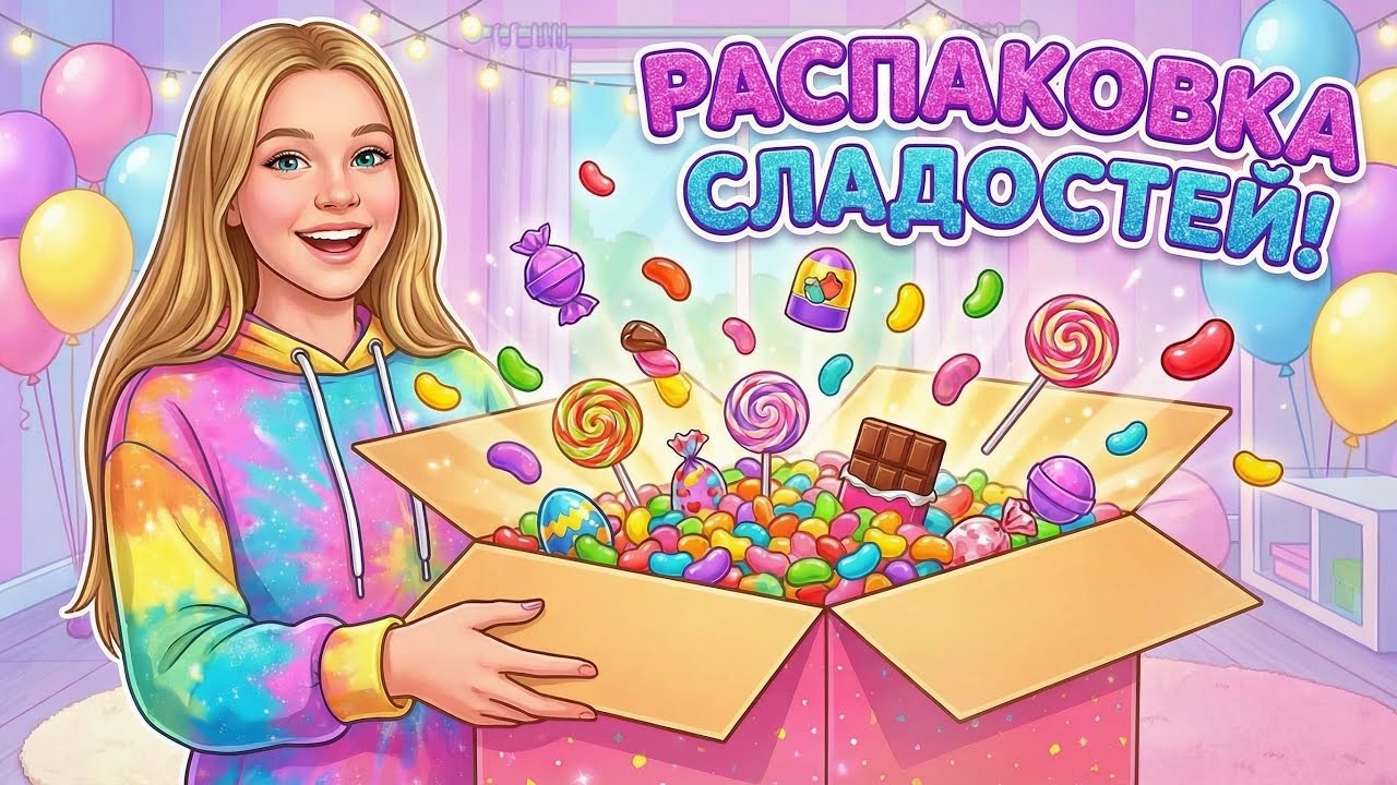 Распаковка самых необычных азиатских сладостей