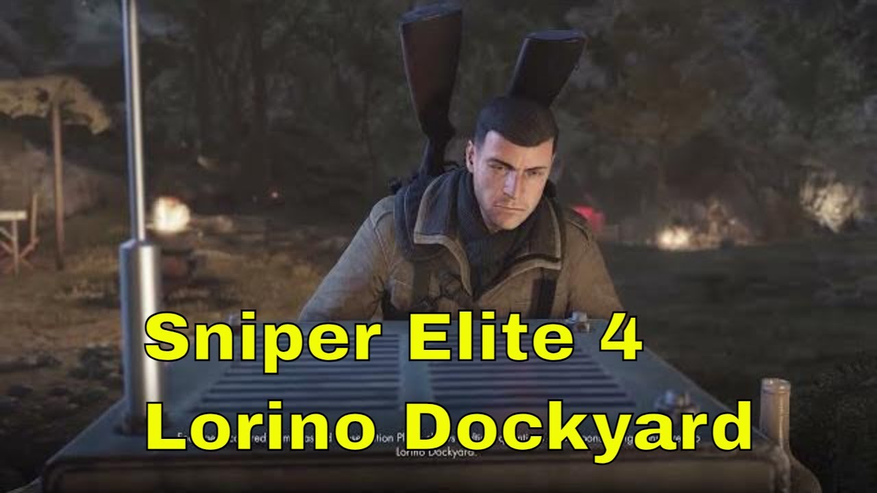 Sniper Elite 4: Lorino Dockyard Longplay (no commentary)