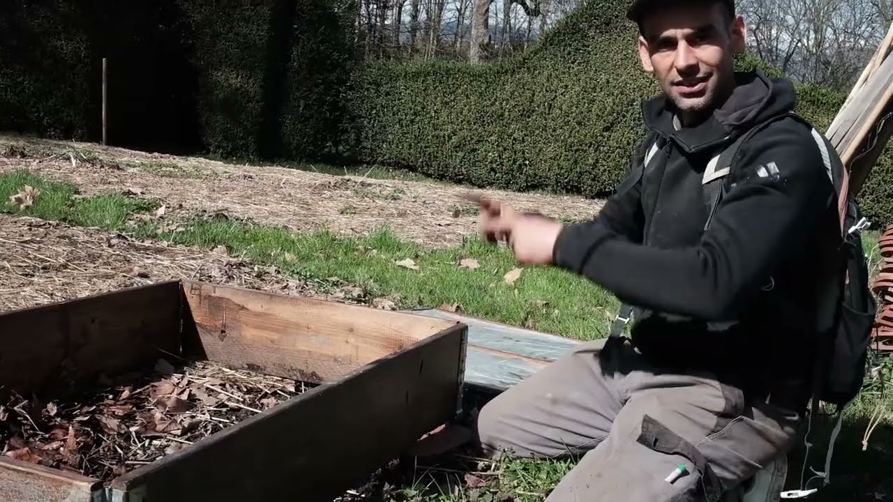 Création d'un châssis (mini serre)