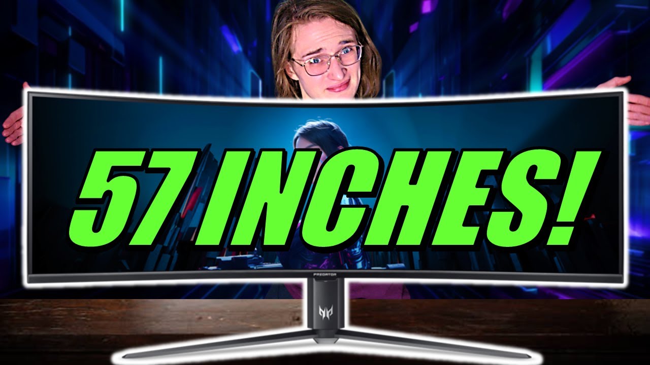 The BIGGEST Gaming Monitor I've Ever Seen! Acer Predator Z57 Review