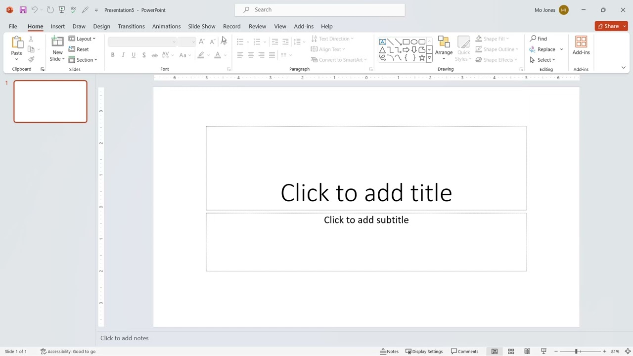 Make Your Own Theme in PowerPoint