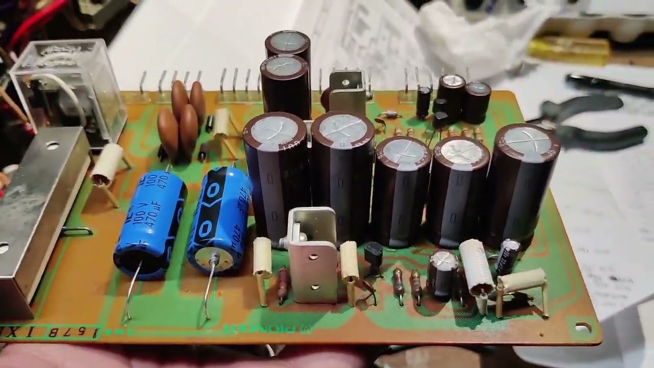 Pioneer SX 1280 Part 3   Power Supply