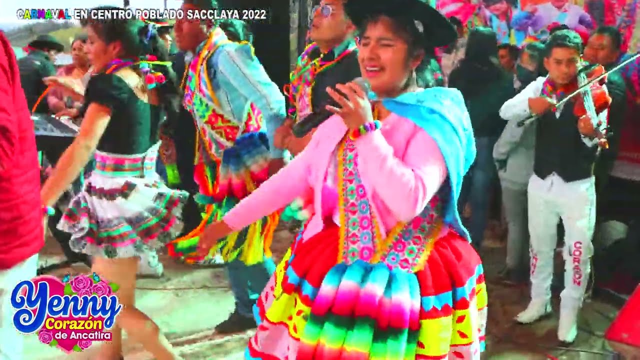 YENNY CORAZON DE ANCATIRA - EN CENTRO POBLADO SACCLAYA  2022 - BLANCA PALOMITA