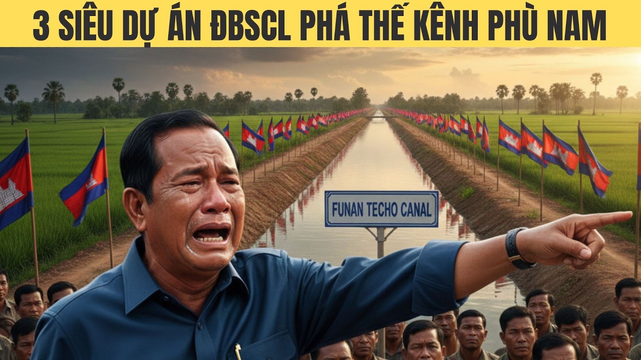 VN triển khai 3 siêu dự án đổi vận Đồng bằng sông Cửu Long khoá Phù Nam
