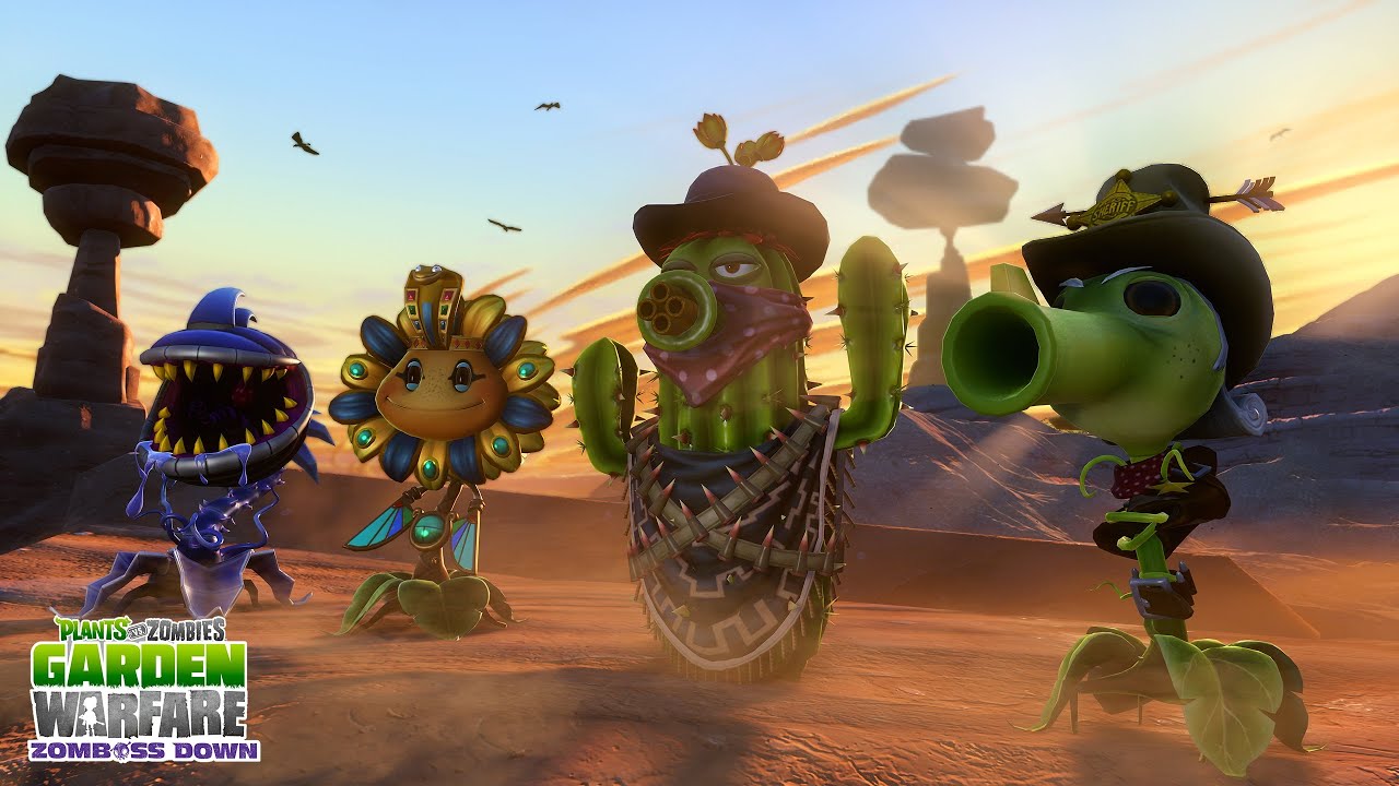 Plants vs Zombies Garden Warfare - Zomboss Down