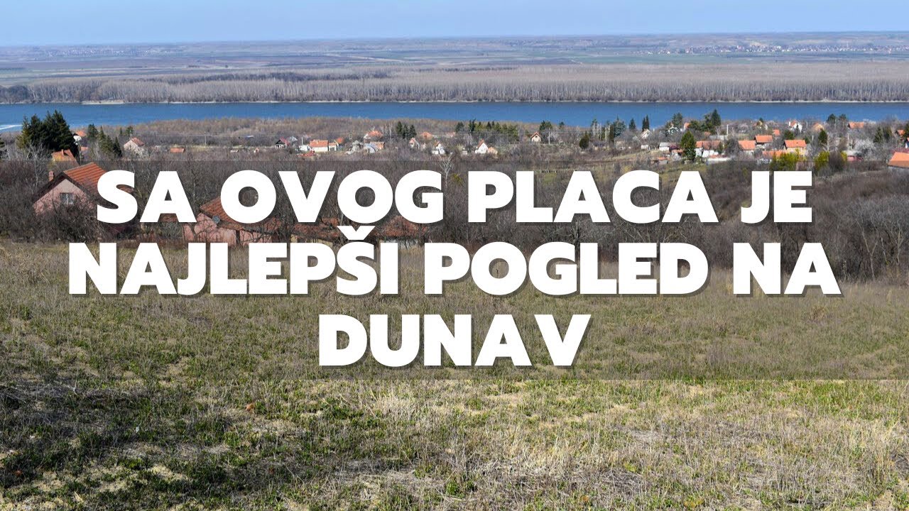 Zaljubićeš se odmah kada vidiš ovaj plac sa pogledom na Dunav