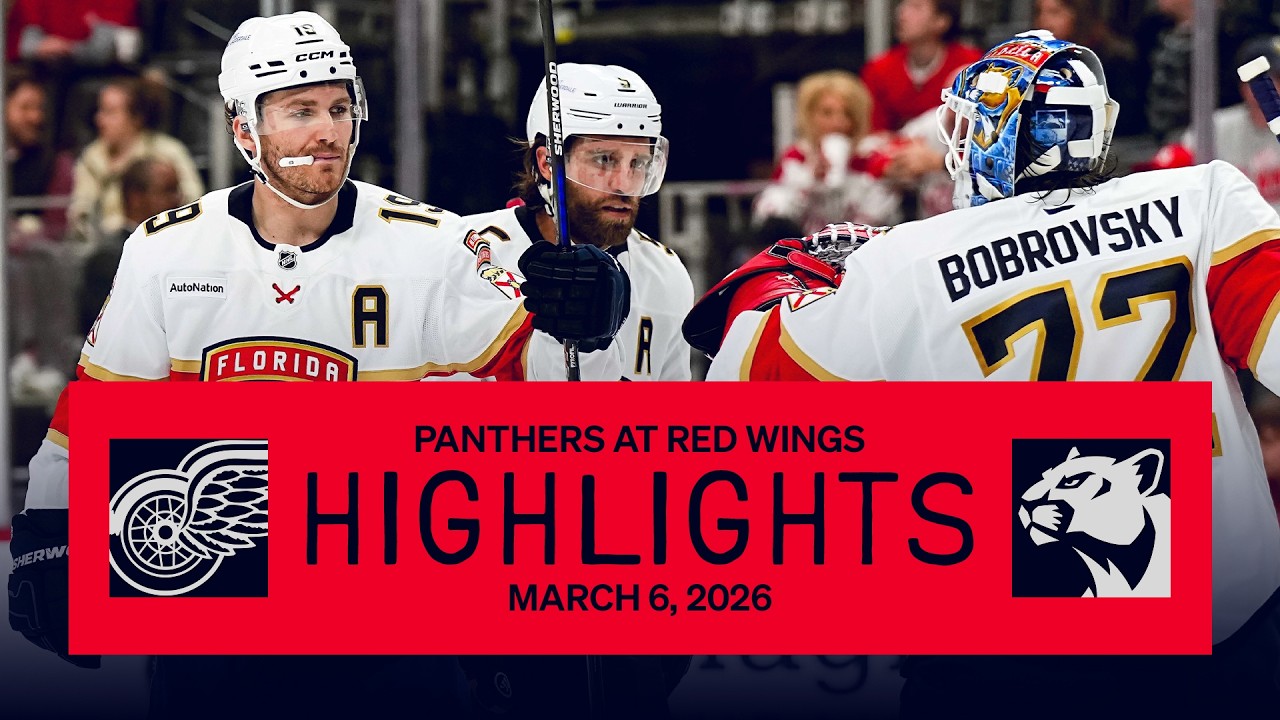 Panthers at Red Wings Highlights | 3.6.26