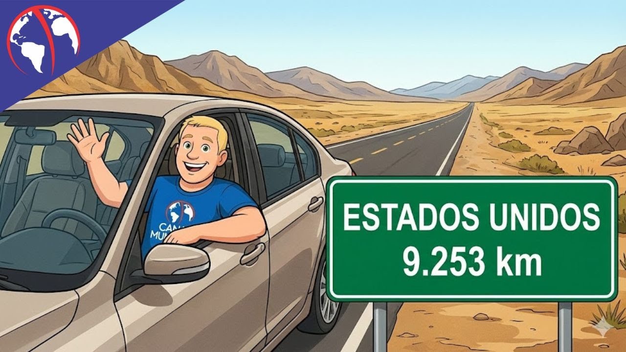 É POSSÍVEL ir de CARRO do BRASIL até os ESTADOS UNIDOS?