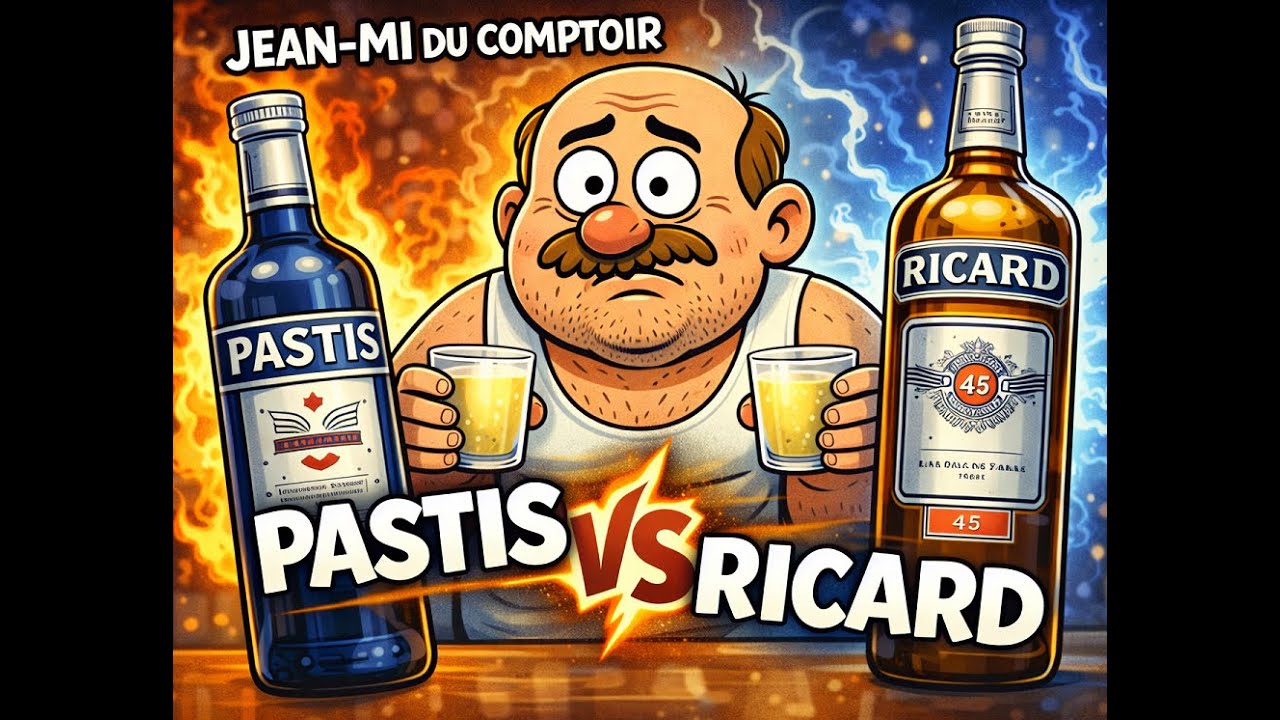 Pastis vs Ricard – Jean-Mi du Comptoir