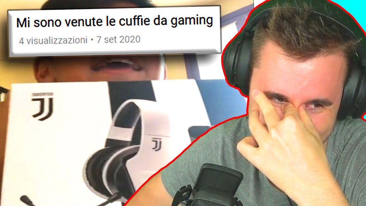 Gli sono VENUTE le Cuffie da Gaming - Reaction
