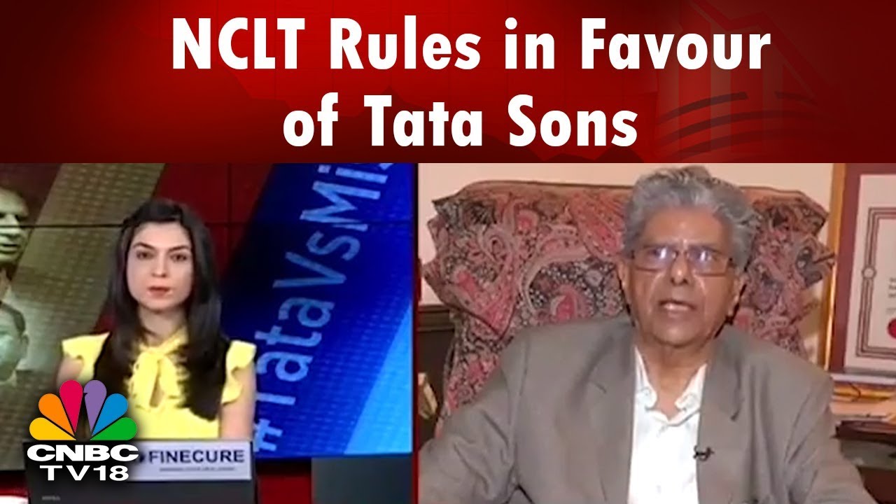 NCLT Rules in Favour of Tata Sons | Tata Sons vs Cyrus Mistry | Breaking News | CNBC TV18