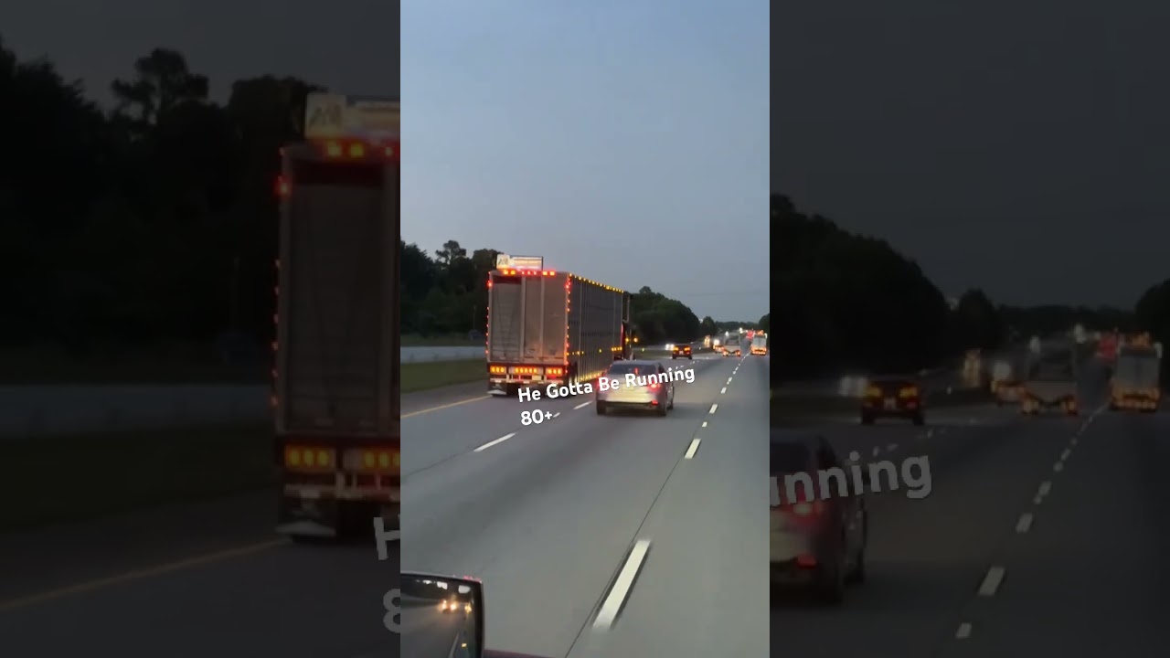 Cattle Haulers Really Be Hauling A$$ #viralvideo #viralshorts #trucking #cdl