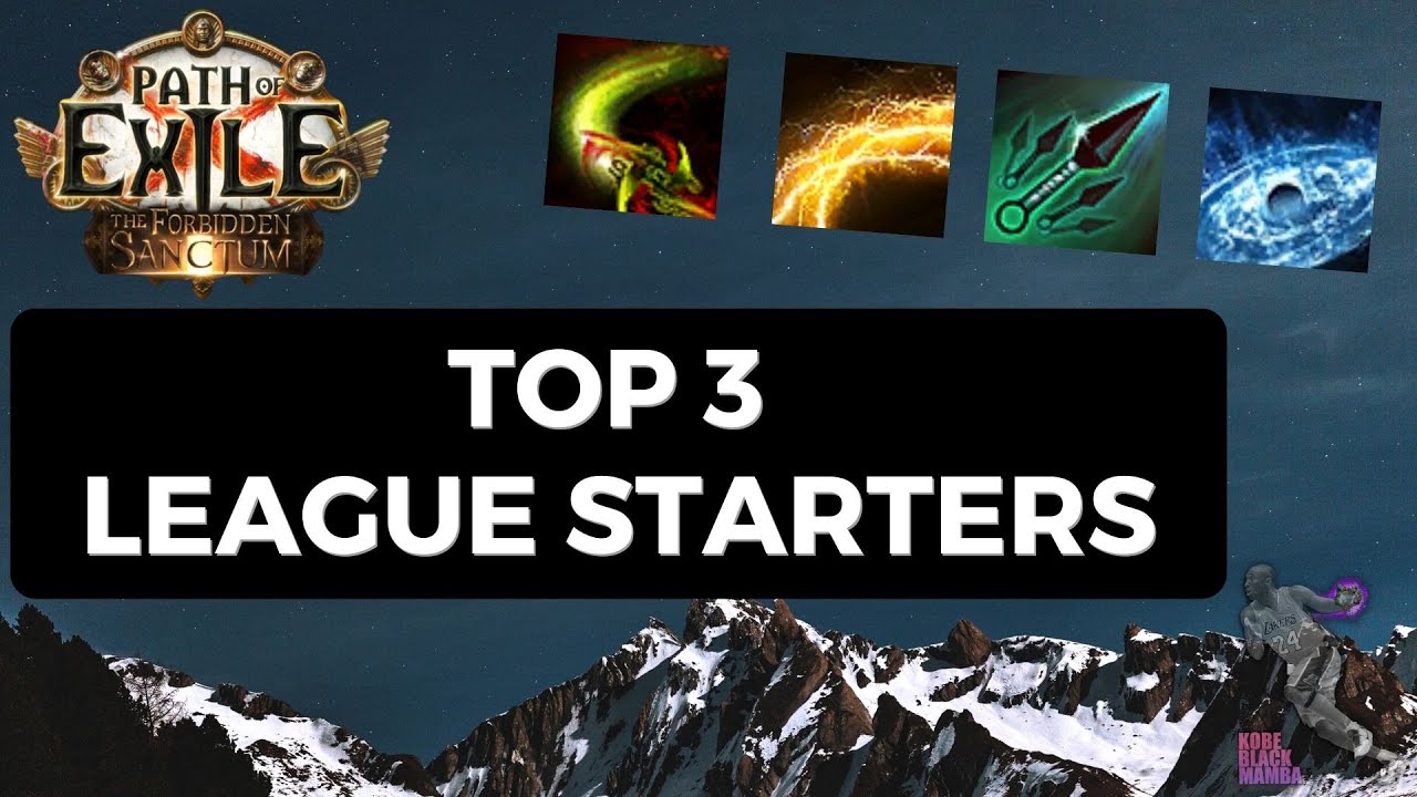 [PoE 3.20] Top 3 League Starters for Min-Max Scaling in Forbidden Sanctum - Fast Mapping and Ubers