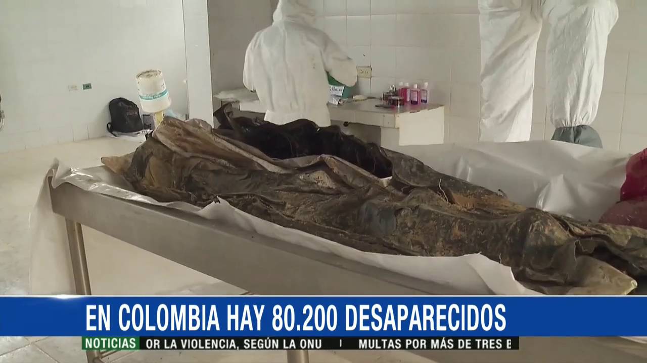Medicina Legal reveló que en Colombia hay 80.200 desaparecidos
