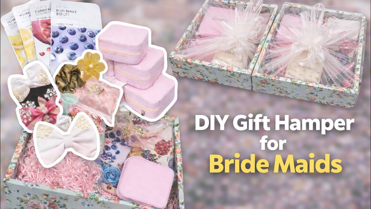 DIY gift hamper at affordable price | Braids maid gift hamper DIY | Pinteresty gifts DIY