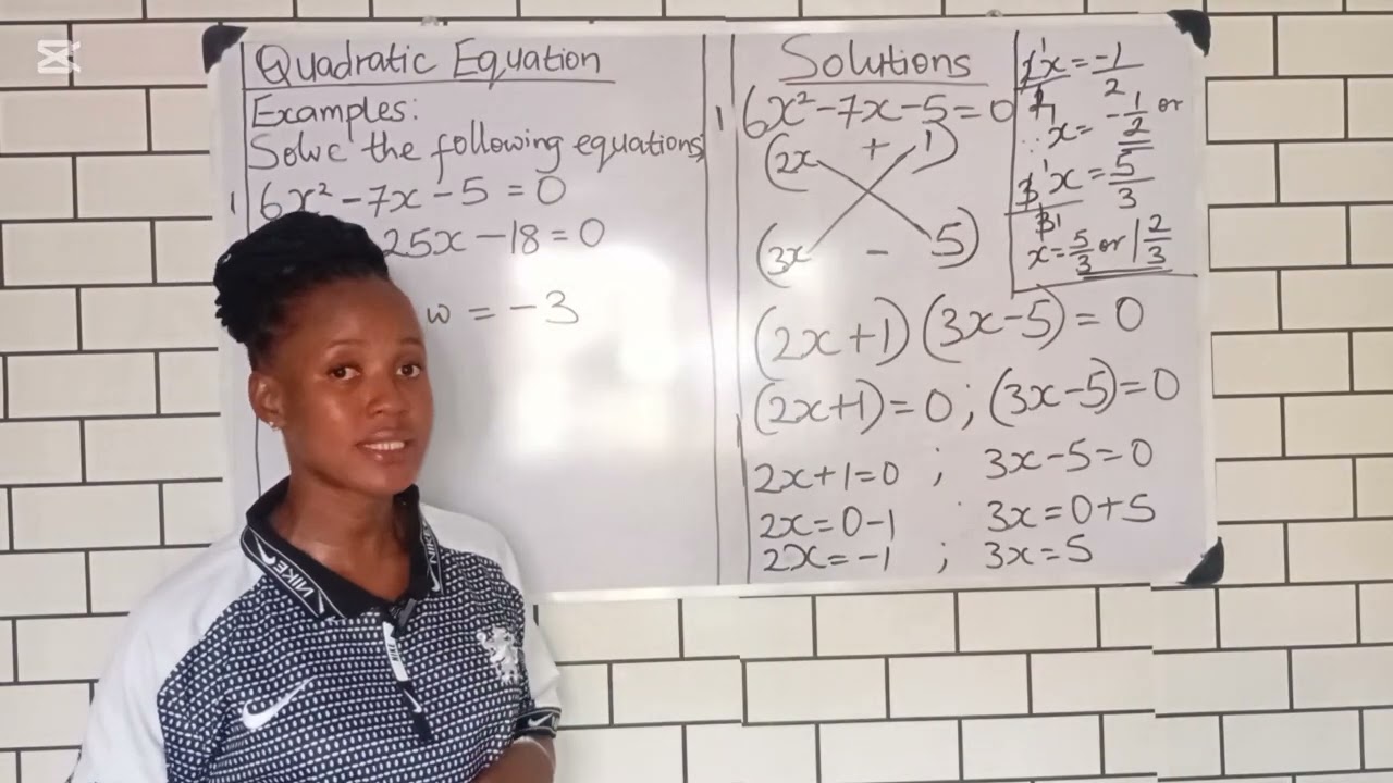 Quadratic Equation 