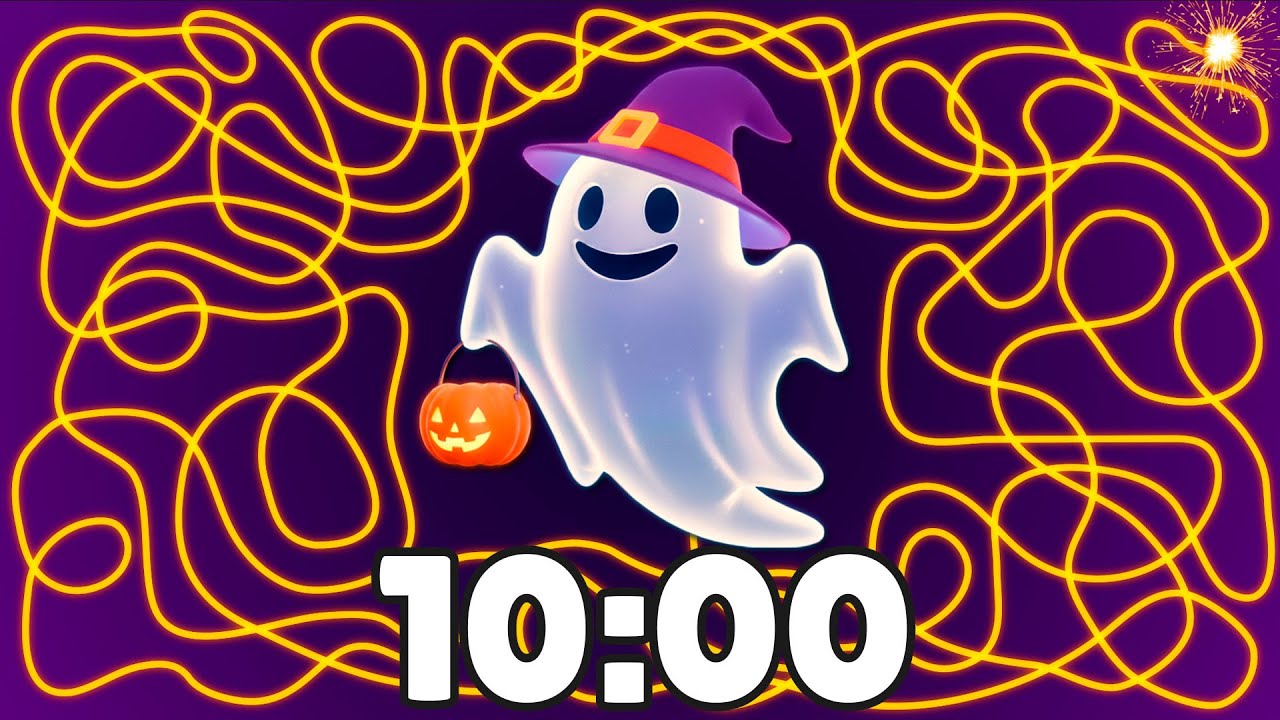 10 Minute [HALLOWEEN] Ghost Timer 👻💣 | Spooky Countdown with Music