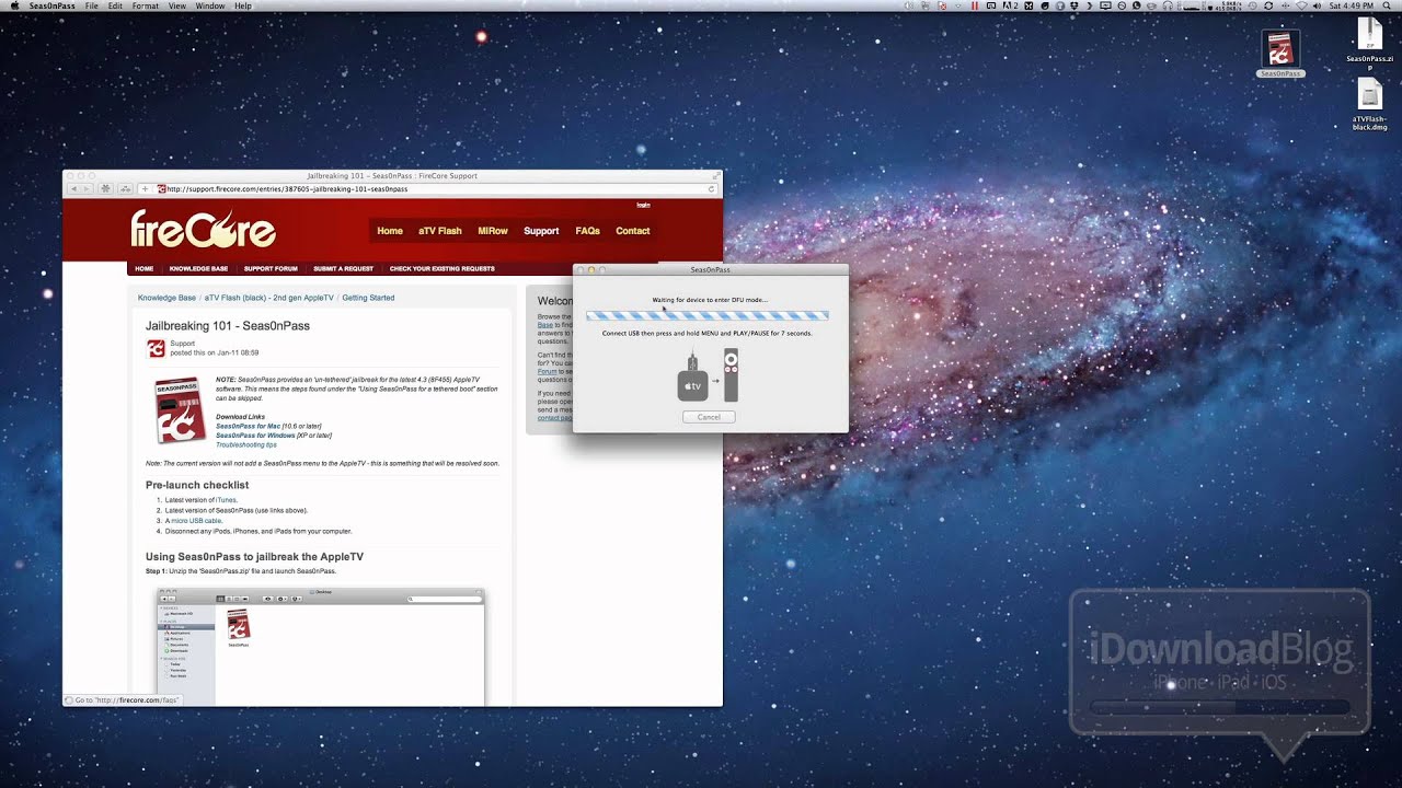 How to Jailbreak AppleTV 2 With Seas0nPass 4.3 Untethered