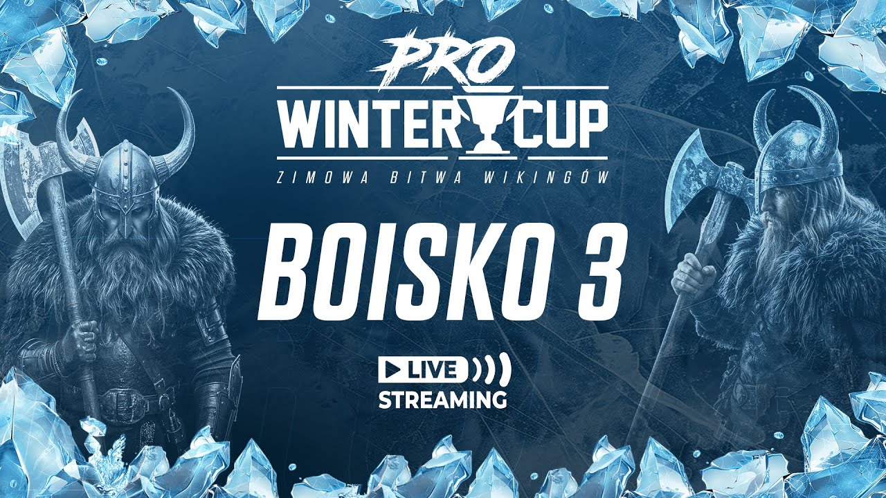 PRO WINTER CUP 2026 - ZIMOWA BITWA WIKINGÓW  |  BOISKO 3  |  04.01.2026