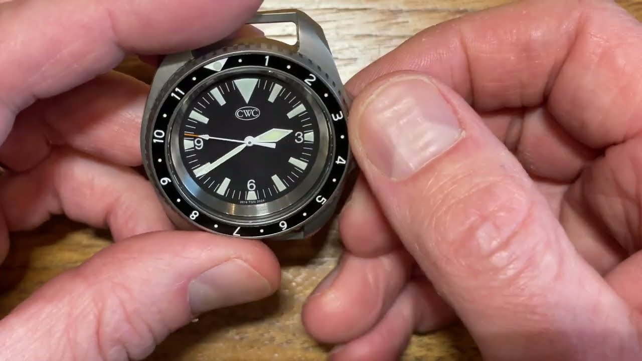 CWC x TGN CWN1 grade 5 titanium diver with fixed bars (CWC Ti 300)