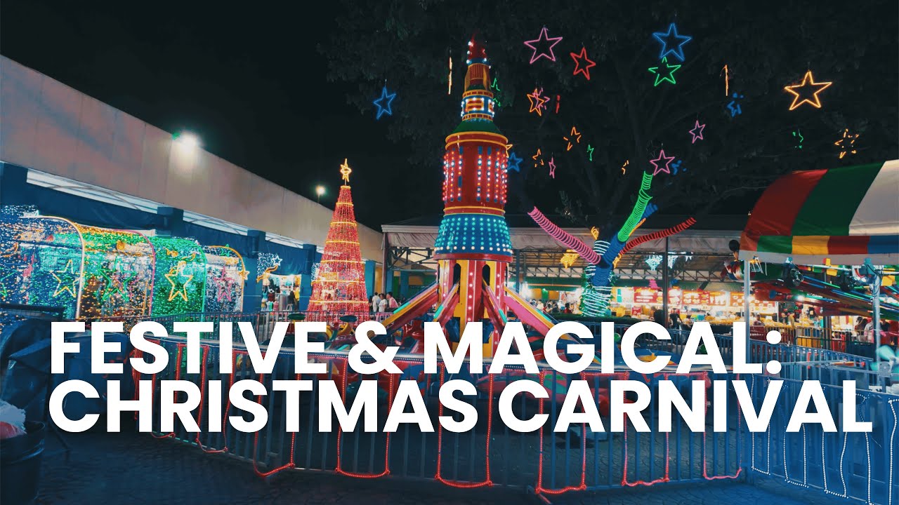 A Festive & Magical Night at Marikina Riverbanks Christmas Carnival