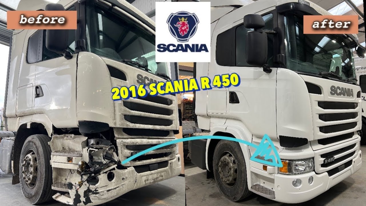 Ремонт SCANIA 2016 года.