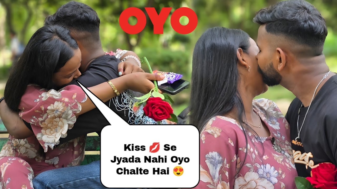 Random Girl Se Romance karte karte Boli Oyo 👄 Chalte Hai 😘 !! Prank On 😄 !! Mukesh vlogs in