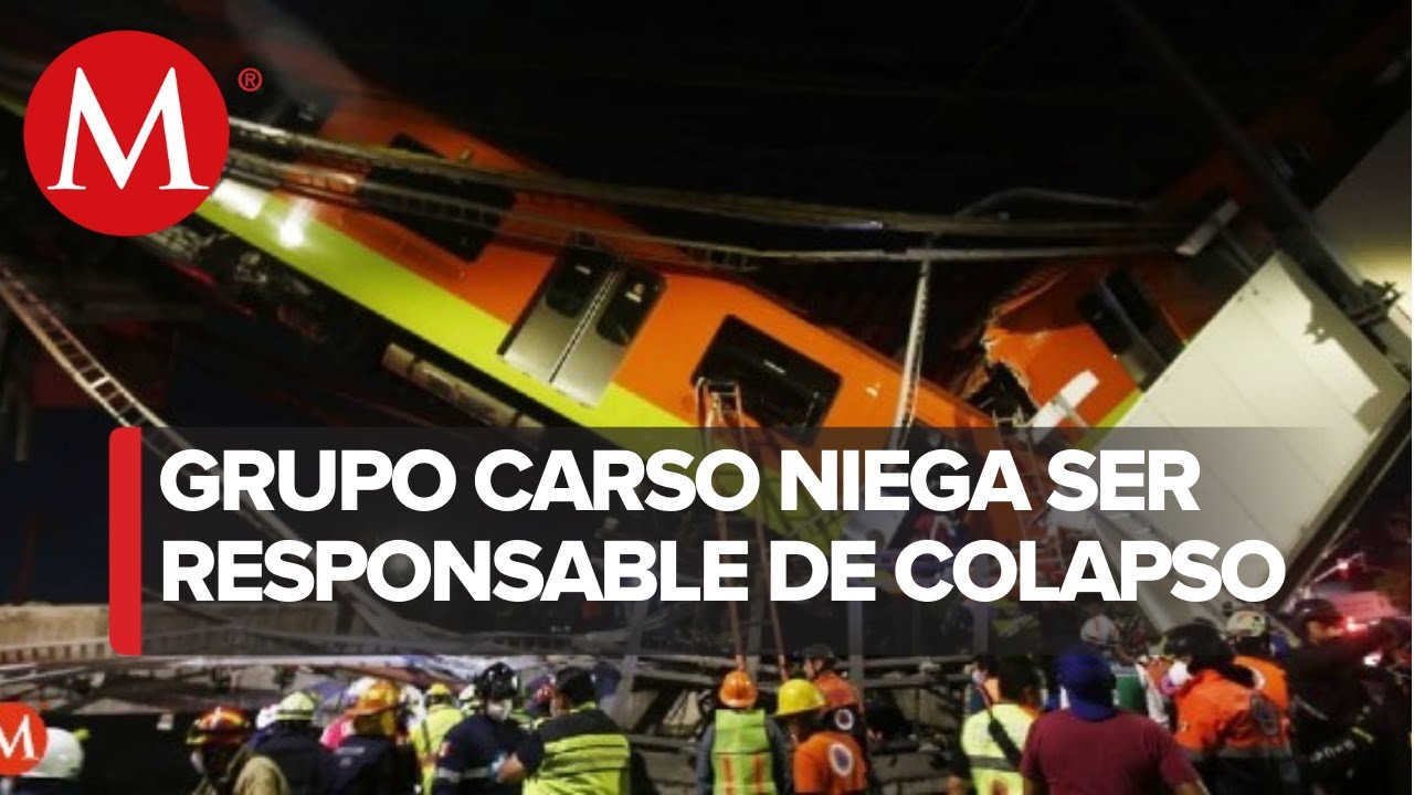 Grupo Carso niega culpa en colapso de L12