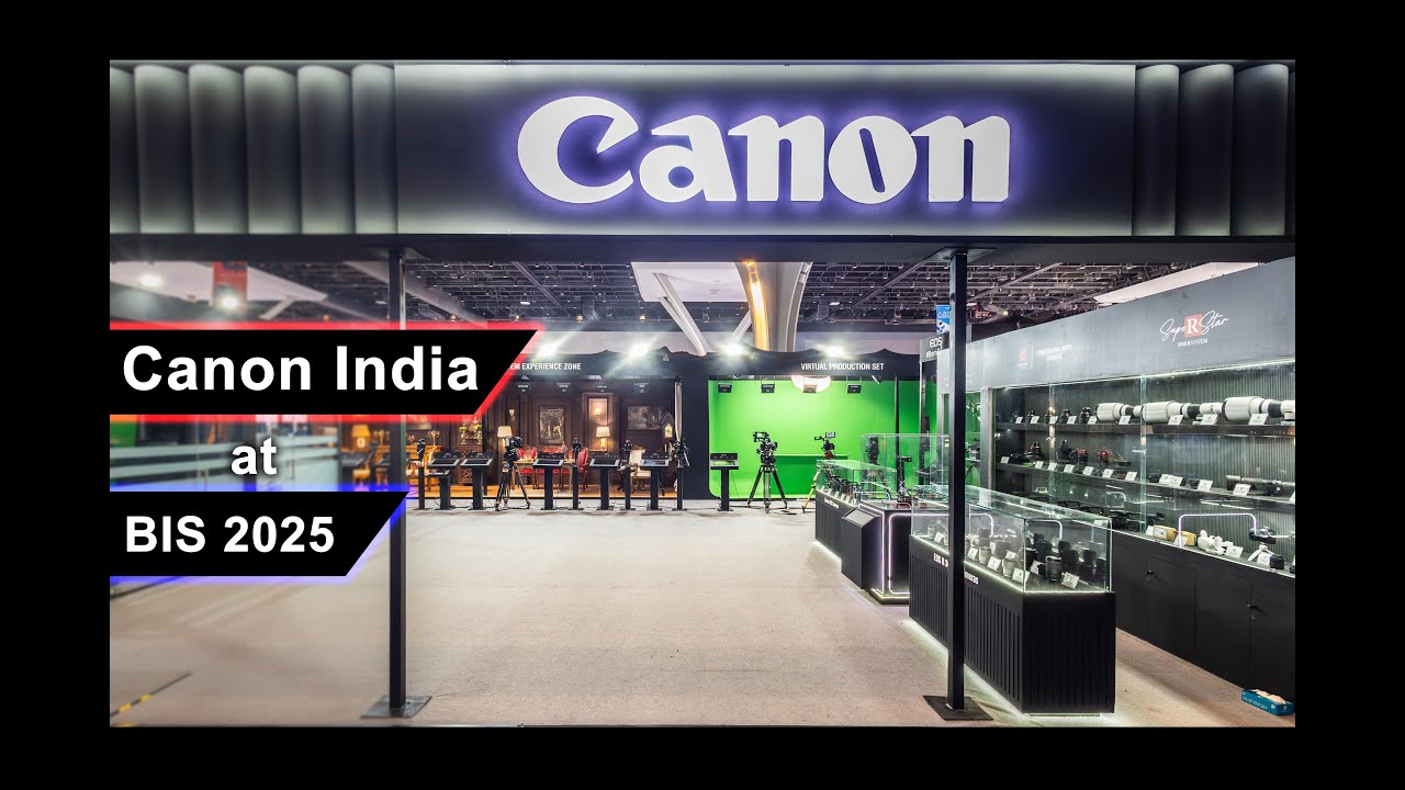 From Vision to Screen | Canon India Redefines Creativity at Broadcast&nbsp;India&nbsp;Show&nbsp;2025